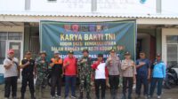 Kampanyekan Hidup Bersih dan Sehat, Kodim 0423 BU Gelar Aksi Bersih Sampah