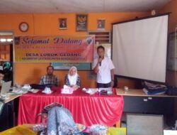 Melek Teknologi, Pemdes Lubuk Gedang Gelar Pelatihan Website Desa