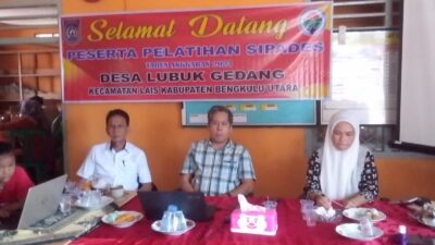 SIPADES, Optimalisasi Pemdes Lubuk Gedang Kelola Aset Desa