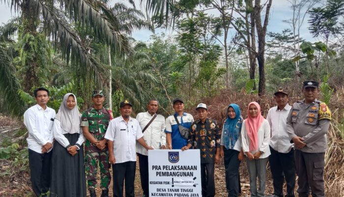 Pemdes Tanah Tinggi Realisasikan Program DD Tahun 2024