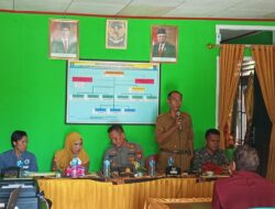 Fisik Dana Desa Rampung, Pemdes Bintunan Gelar MDST