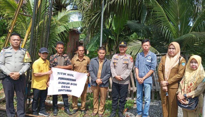 Didukung Lembaga BPD, Pemdes Bintunan Realisasi Program Dana Desa