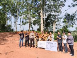 Titik Nol Kegiatan, Bukti Semangat Membangun Desa Mengalir di Desa Air Manganyau