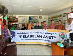 Implementasikan SIPADes, Pemdes Sidomukti Gelar Pelatihan