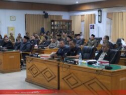 Eksekutif BU Sampaikan Nota Pengantar Raperda Pembentukan dan Susunan Perangkat Daerah