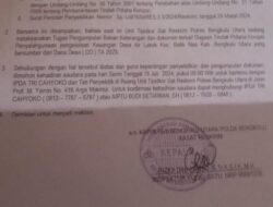Desak APH Tuntaskan Kasus DD Air Lakok 