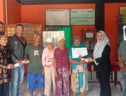 Serap Anggaran, Pemdes Taba Baru Salurkan BLT-DD