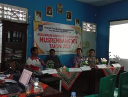 Bersama Tripika, Pemdes Kalbang Gelar Musrenbangdes