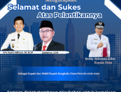 Ucapan Pemdes Apoho untuk Bupati dan Wakil Bupati BU Terpilih