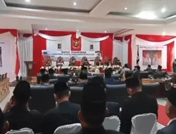 Dengar Pidato Bupati, Lembaga DPRD BU Gelar Paripurna