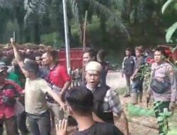 Konflik Sandabi vs Masyarakat Pecah, Letusan Senpi Terdengar, Satu Warga Diamankan