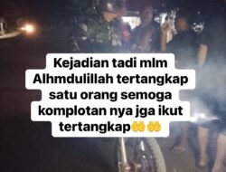 Dua Rekan Kabur, Satu Pelaku Bobol Rumah Diringkus Warga