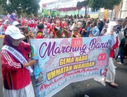 Bersama Bupati, HUT RI di RL Diwarnai Parade Drum Band
