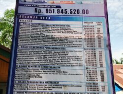Jomplang Harga Paket Dana Desa Suka Langu Bakal Masuk Atensi APH