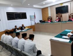 Kasus Pembunuhan Air Sebayur, 6 Tersangka Dihadirkan