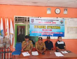 Pemdes Samban Jaya Kampanyekan Tangkal Stunting