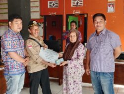 Pemdes Taba Baru Salurkan BLT DD