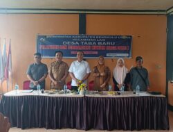 Aplikasikan Program Jaga Desa, Pemdes Taba Baru Gelar Sosialisasi Hukum